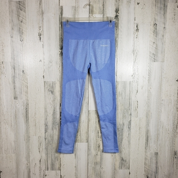 3/$15 Unbranded blue leggings size medium - Picture 1 of 5